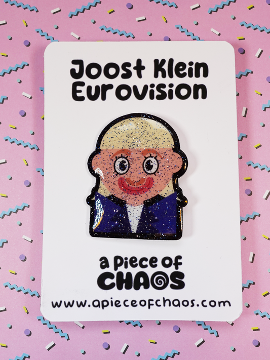 Joost Klein Pin - Eurovisie Songfestival - Handgemaakte Speld